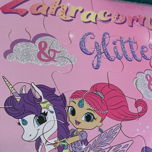 24-Piece Shimmer & Shine Glitter Puzzle by Nickelodeon & SpinMaster - Picture 8 of 11